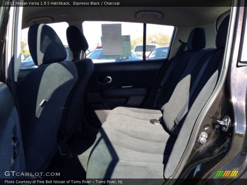Espresso Black / Charcoal 2011 Nissan Versa 1.8 S Hatchback