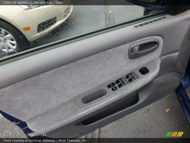 Imperial Blue / Gray 2004 Kia Optima LX