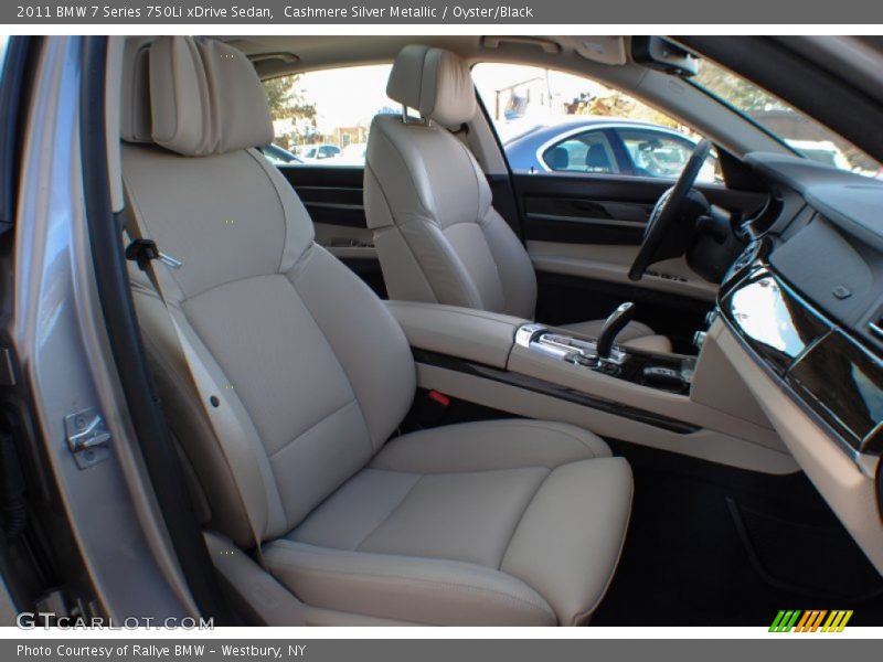 Cashmere Silver Metallic / Oyster/Black 2011 BMW 7 Series 750Li xDrive Sedan