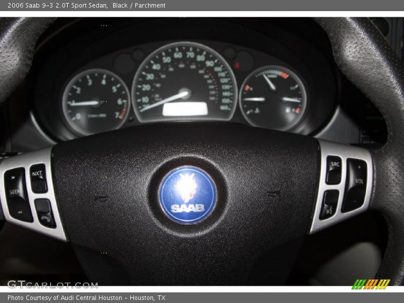Black / Parchment 2006 Saab 9-3 2.0T Sport Sedan