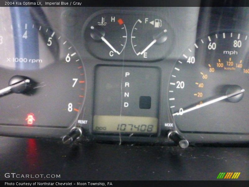 Imperial Blue / Gray 2004 Kia Optima LX