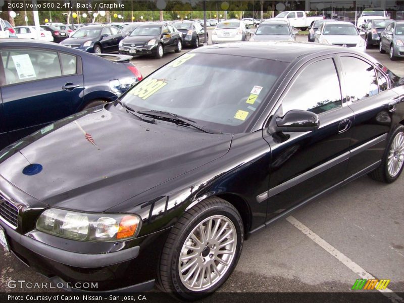 Black / Graphite 2003 Volvo S60 2.4T