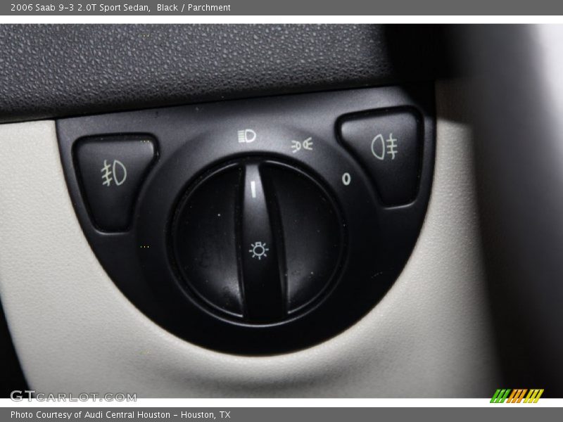 Black / Parchment 2006 Saab 9-3 2.0T Sport Sedan