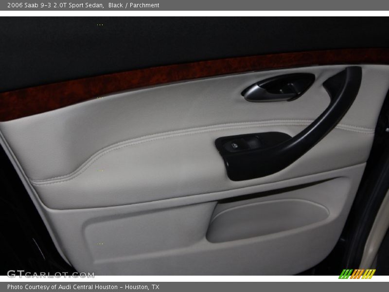 Black / Parchment 2006 Saab 9-3 2.0T Sport Sedan
