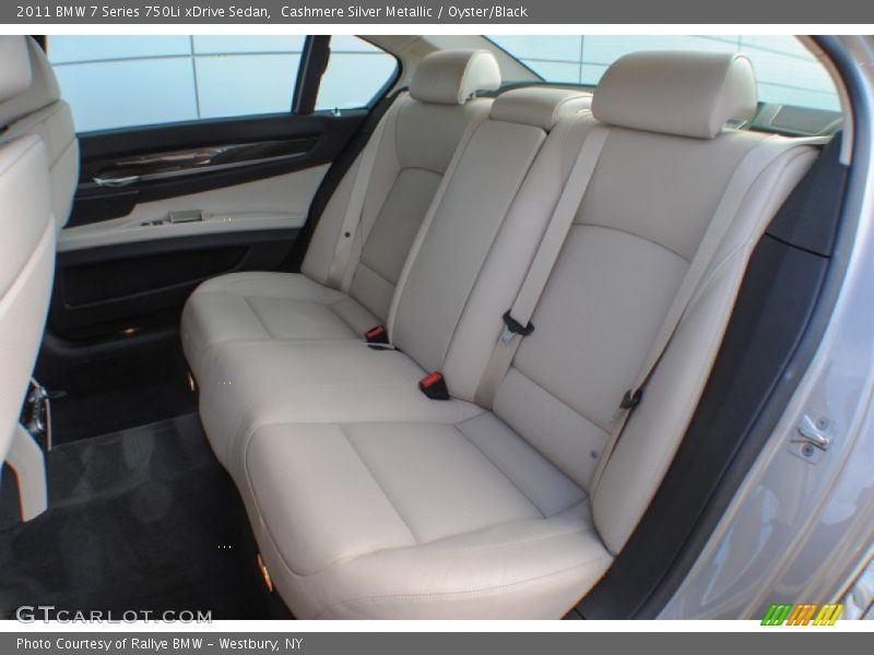 Cashmere Silver Metallic / Oyster/Black 2011 BMW 7 Series 750Li xDrive Sedan