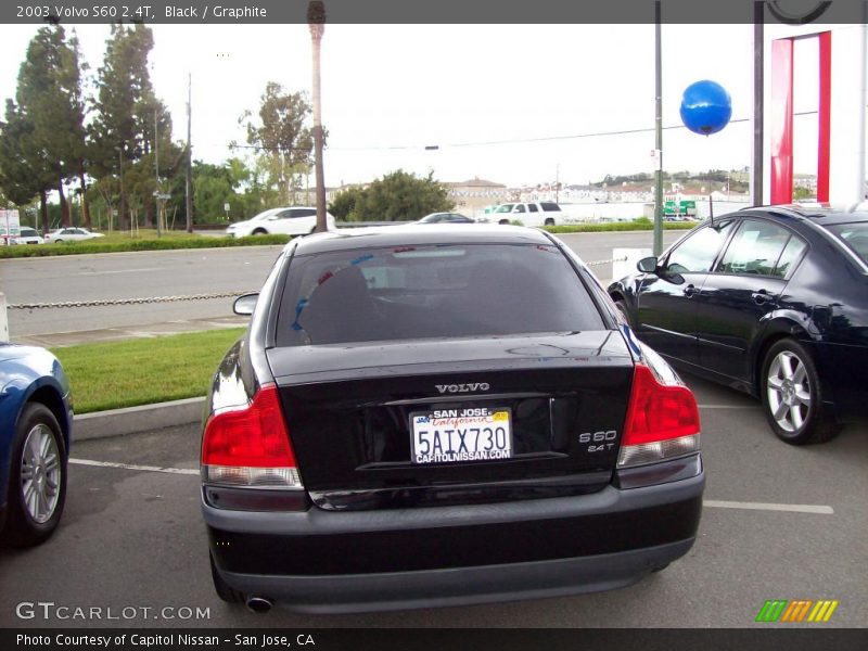 Black / Graphite 2003 Volvo S60 2.4T