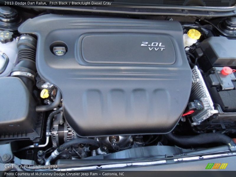 Pitch Black / Black/Light Diesel Gray 2013 Dodge Dart Rallye