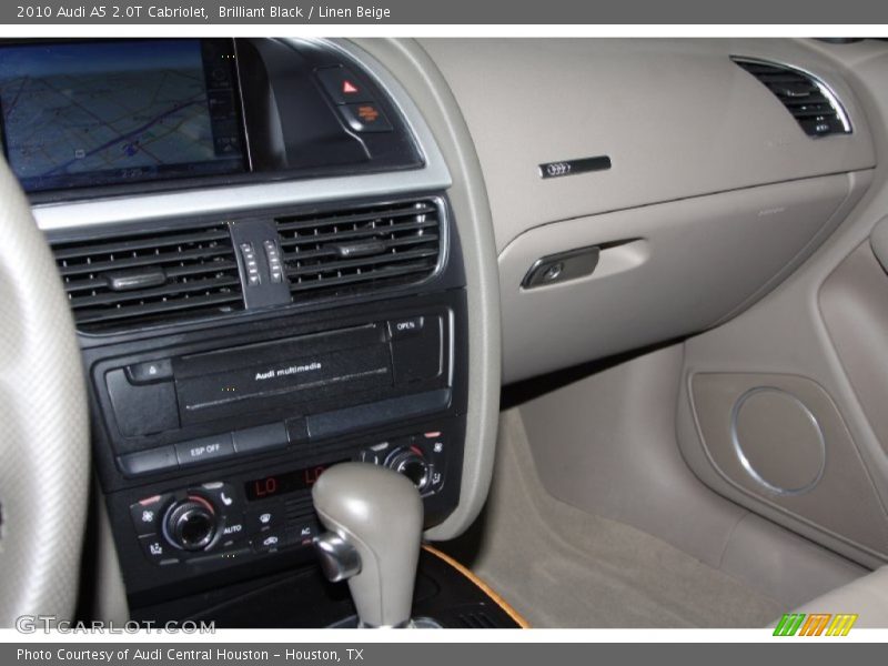 Brilliant Black / Linen Beige 2010 Audi A5 2.0T Cabriolet