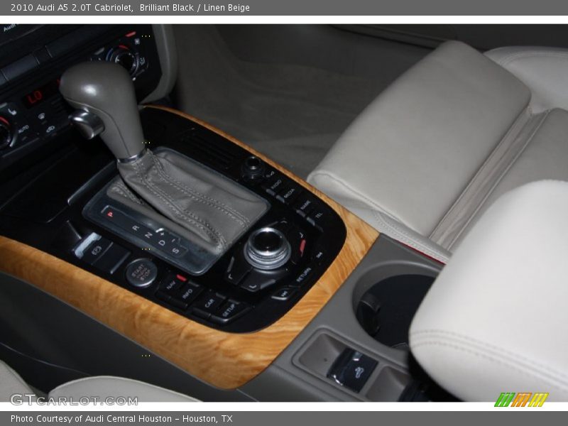 Brilliant Black / Linen Beige 2010 Audi A5 2.0T Cabriolet