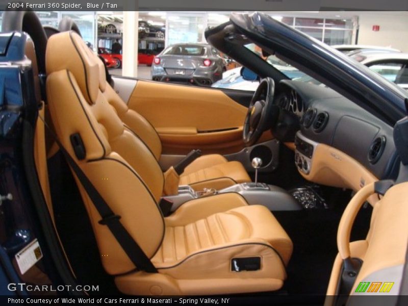 Front Seat of 2004 360 Spider