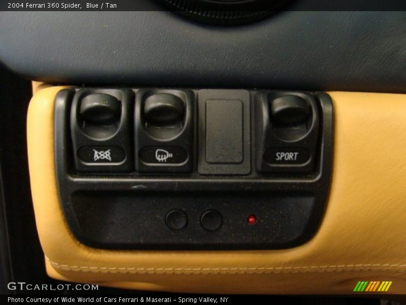 Controls of 2004 360 Spider