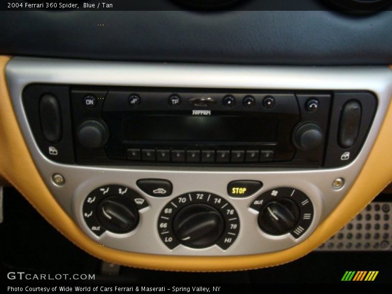 Controls of 2004 360 Spider