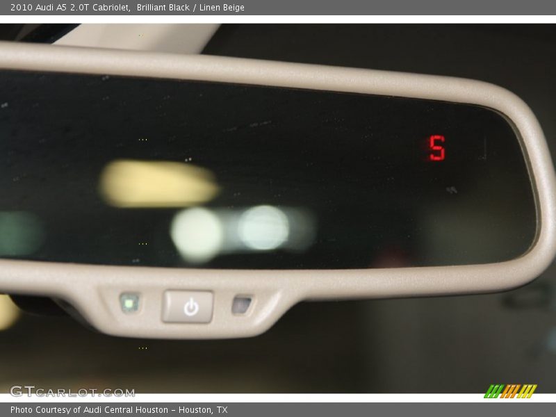 Brilliant Black / Linen Beige 2010 Audi A5 2.0T Cabriolet