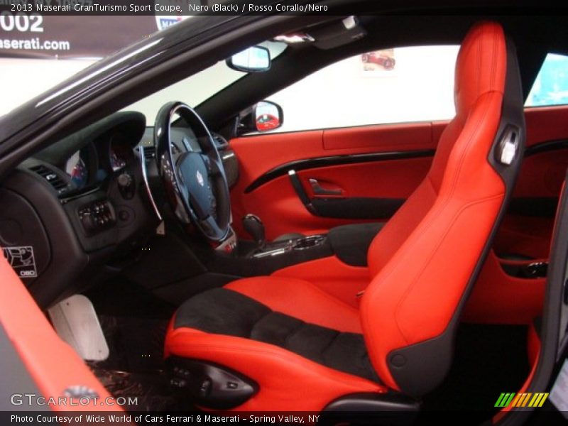  2013 GranTurismo Sport Coupe Rosso Corallo/Nero Interior