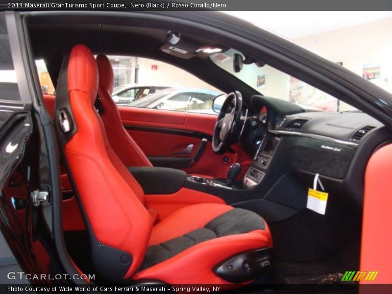  2013 GranTurismo Sport Coupe Rosso Corallo/Nero Interior