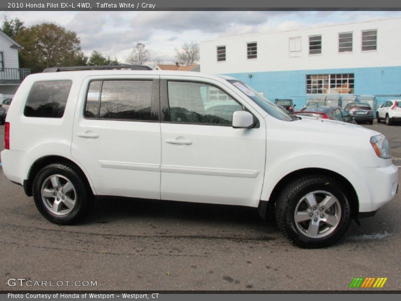 Taffeta White / Gray 2010 Honda Pilot EX-L 4WD