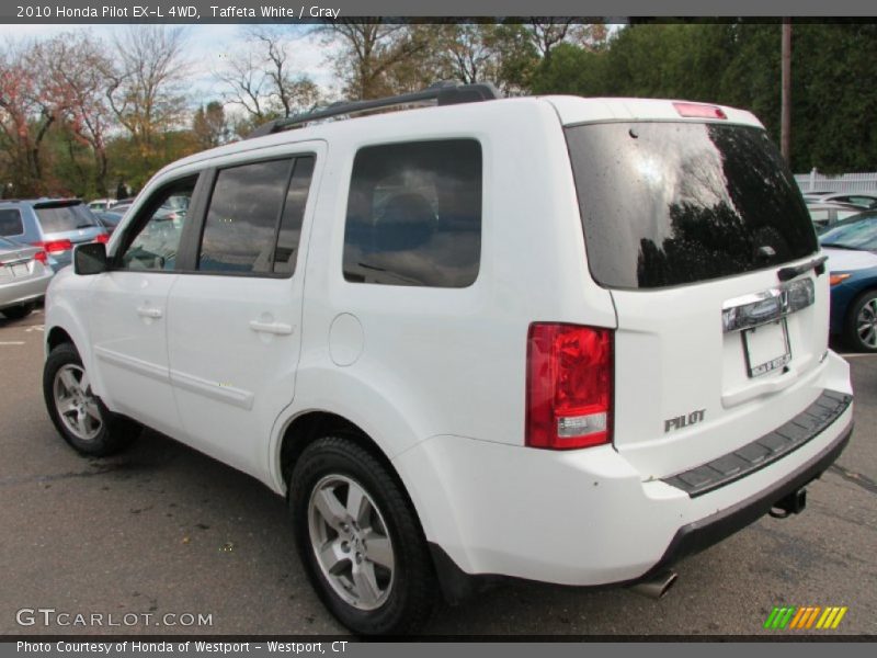 Taffeta White / Gray 2010 Honda Pilot EX-L 4WD