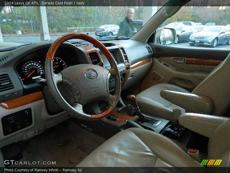 Dorado Gold Pearl / Ivory 2004 Lexus GX 470