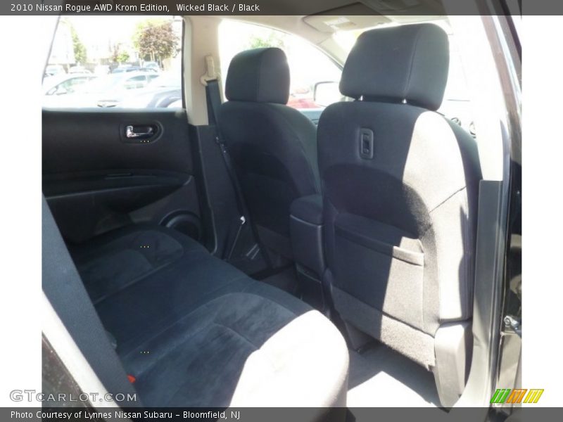 Wicked Black / Black 2010 Nissan Rogue AWD Krom Edition