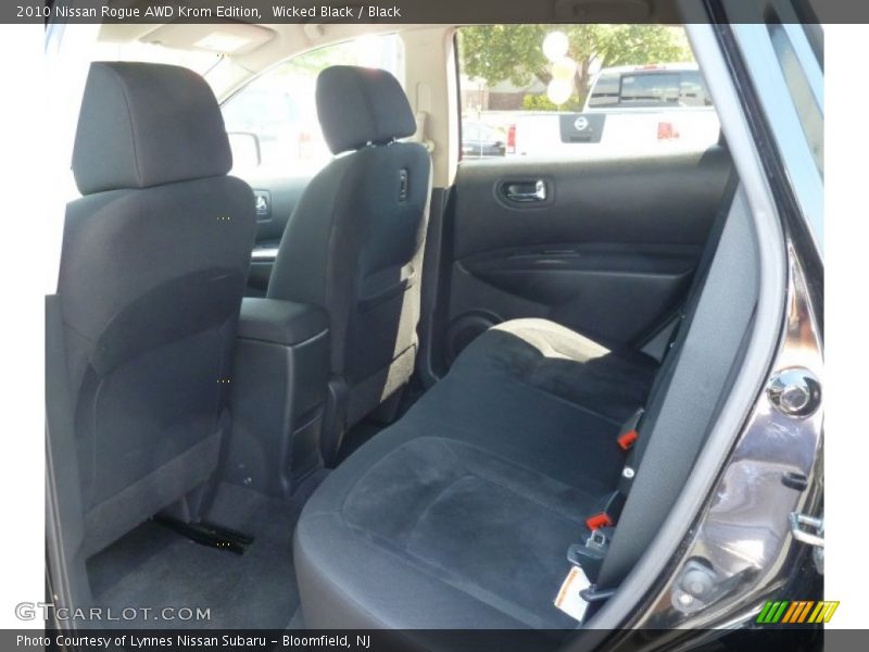Wicked Black / Black 2010 Nissan Rogue AWD Krom Edition