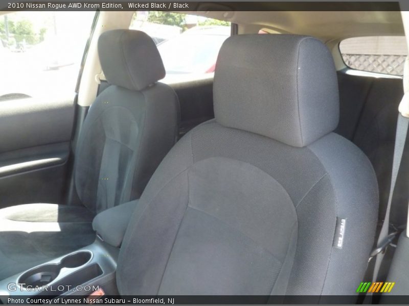 Wicked Black / Black 2010 Nissan Rogue AWD Krom Edition