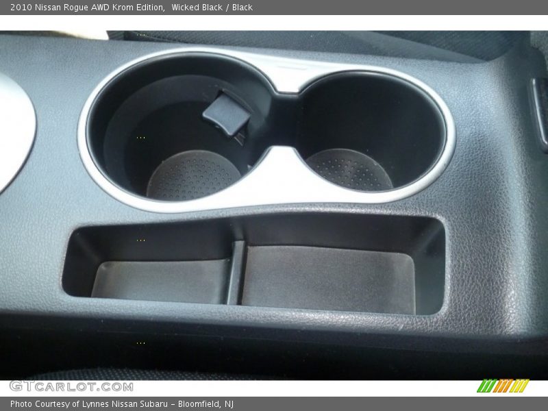 Wicked Black / Black 2010 Nissan Rogue AWD Krom Edition