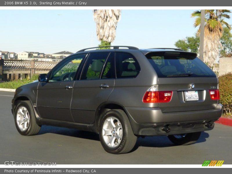 Sterling Grey Metallic / Grey 2006 BMW X5 3.0i