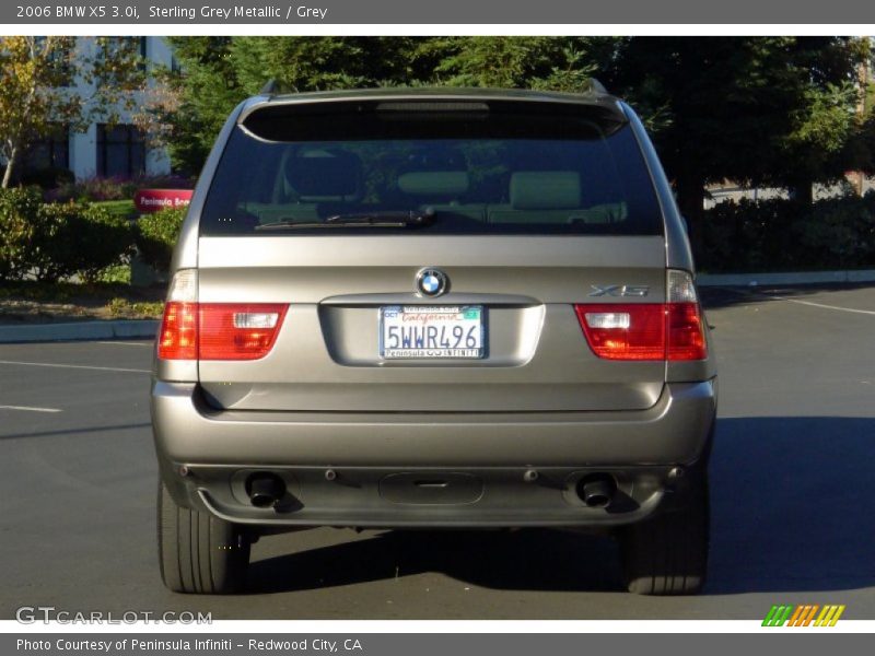 Sterling Grey Metallic / Grey 2006 BMW X5 3.0i