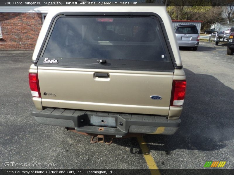 Harvest Gold Metallic / Medium Prairie Tan 2000 Ford Ranger XLT SuperCab