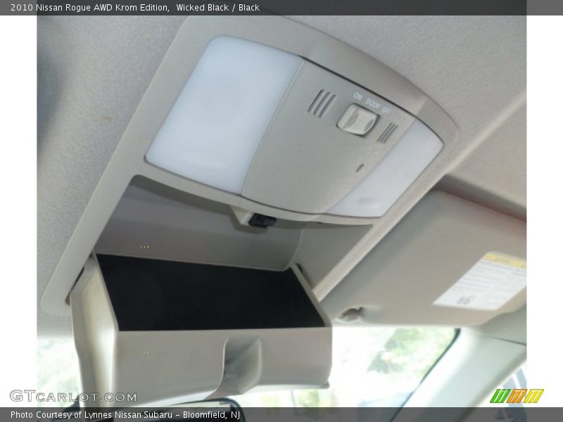 Wicked Black / Black 2010 Nissan Rogue AWD Krom Edition
