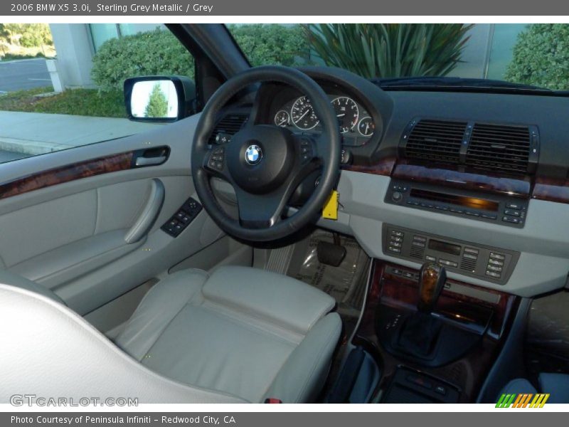 Sterling Grey Metallic / Grey 2006 BMW X5 3.0i