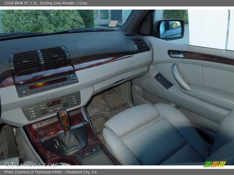 Sterling Grey Metallic / Grey 2006 BMW X5 3.0i