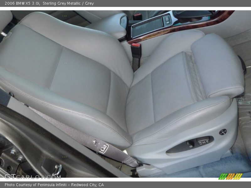 Sterling Grey Metallic / Grey 2006 BMW X5 3.0i