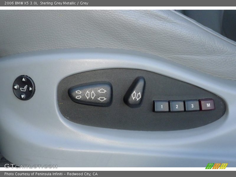 Sterling Grey Metallic / Grey 2006 BMW X5 3.0i