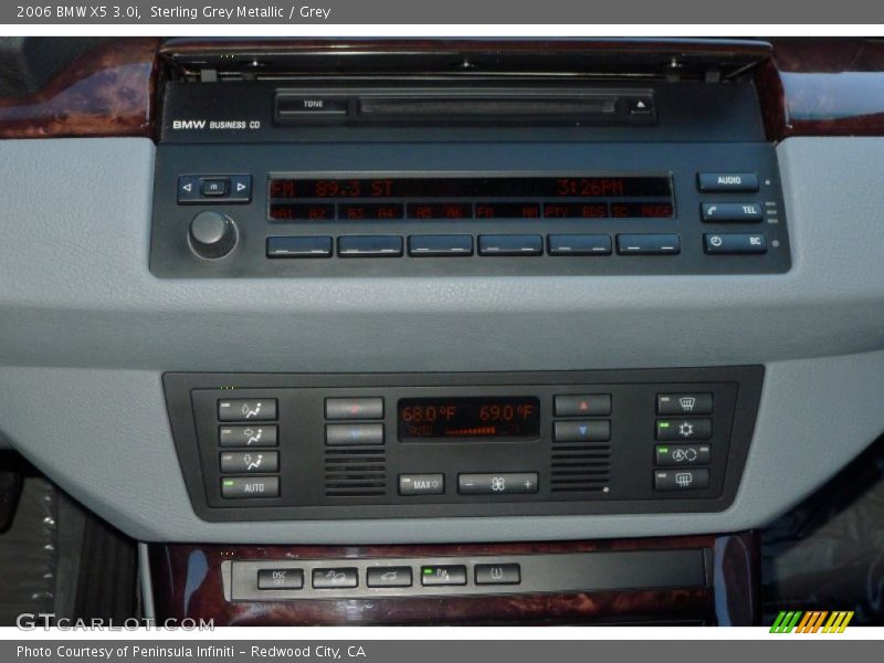 Sterling Grey Metallic / Grey 2006 BMW X5 3.0i