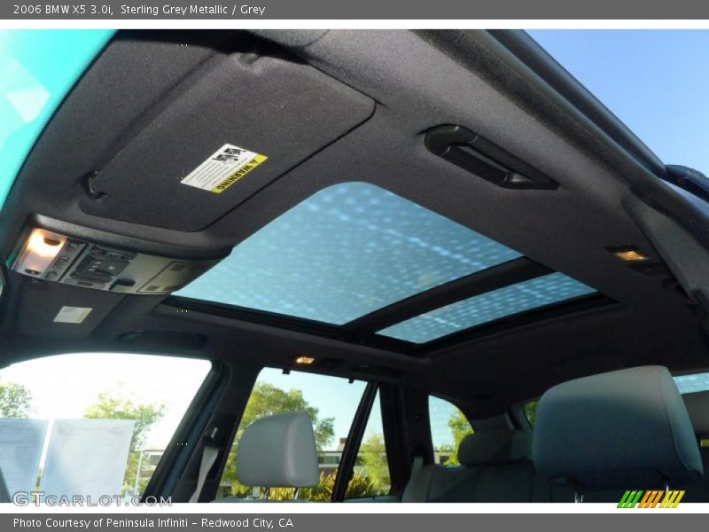Sterling Grey Metallic / Grey 2006 BMW X5 3.0i