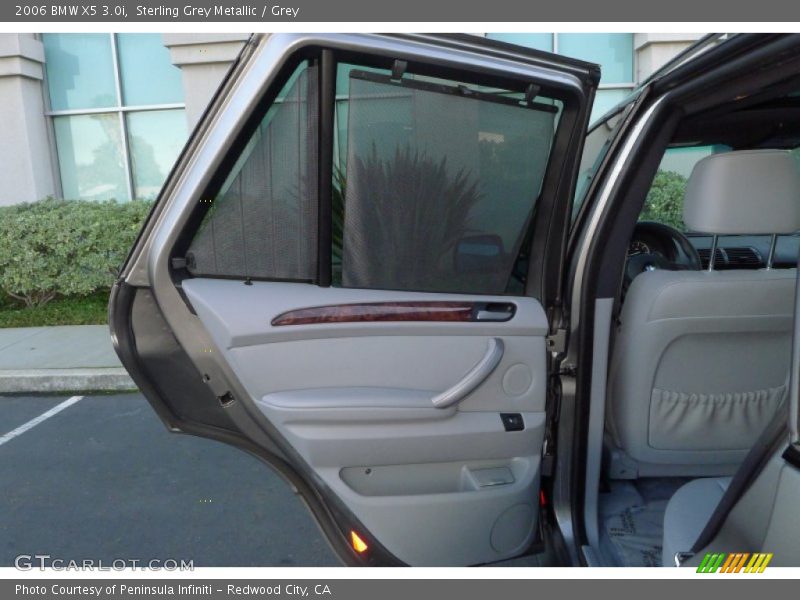 Sterling Grey Metallic / Grey 2006 BMW X5 3.0i