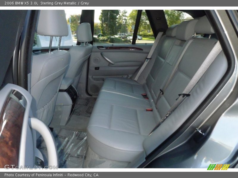 Sterling Grey Metallic / Grey 2006 BMW X5 3.0i