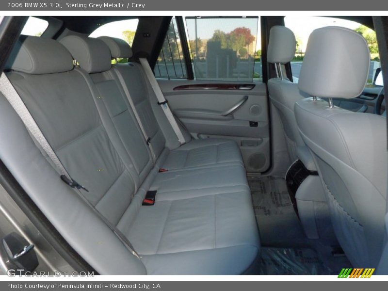 Sterling Grey Metallic / Grey 2006 BMW X5 3.0i