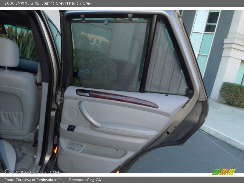 Sterling Grey Metallic / Grey 2006 BMW X5 3.0i