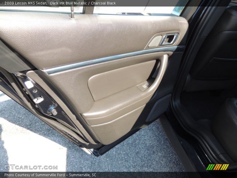 Dark Ink Blue Metallic / Charcoal Black 2009 Lincoln MKS Sedan