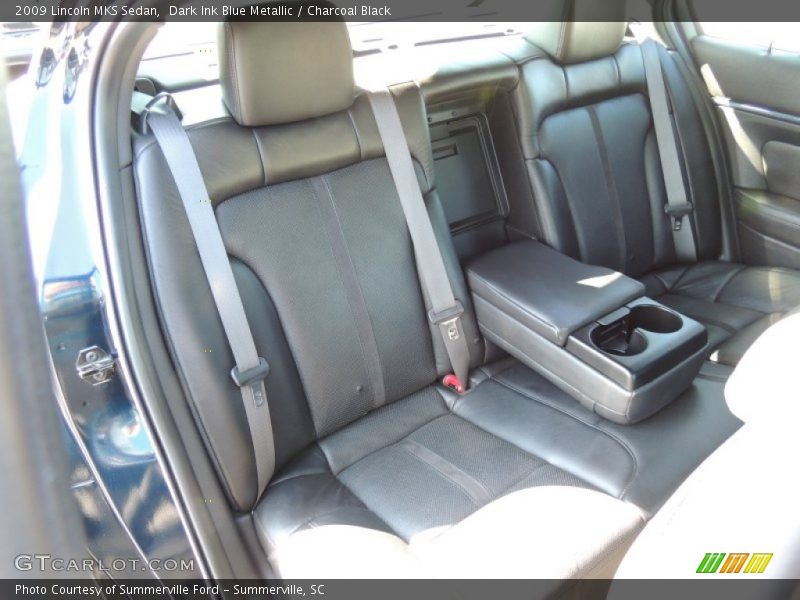 Dark Ink Blue Metallic / Charcoal Black 2009 Lincoln MKS Sedan
