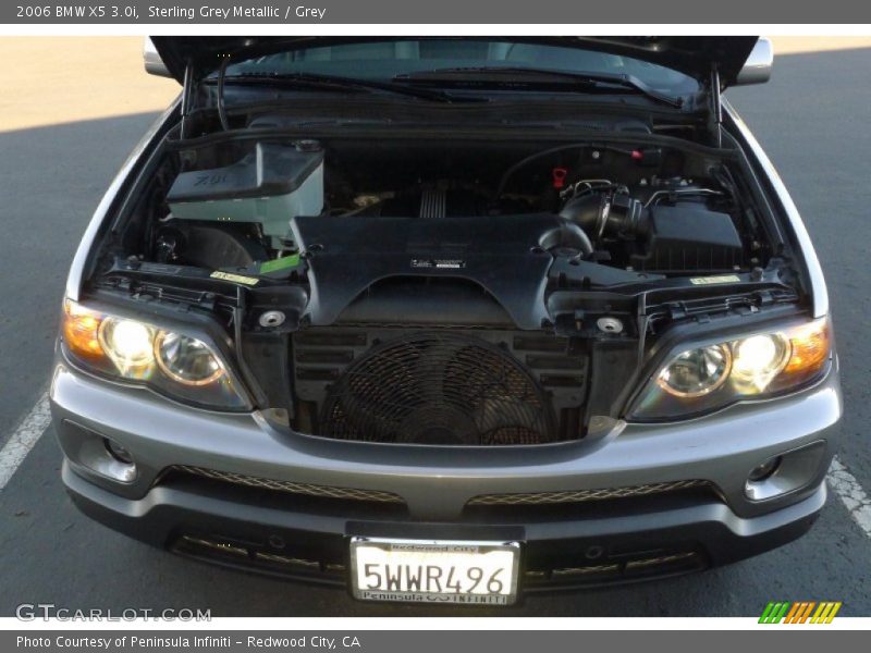Sterling Grey Metallic / Grey 2006 BMW X5 3.0i