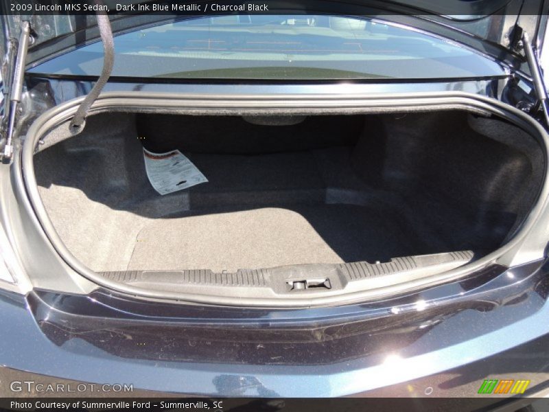 Dark Ink Blue Metallic / Charcoal Black 2009 Lincoln MKS Sedan