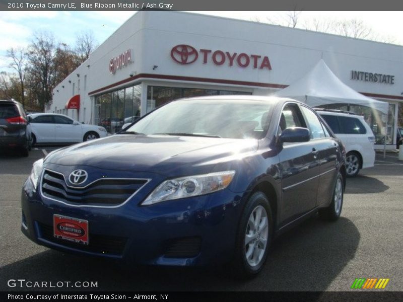 Blue Ribbon Metallic / Ash Gray 2010 Toyota Camry LE