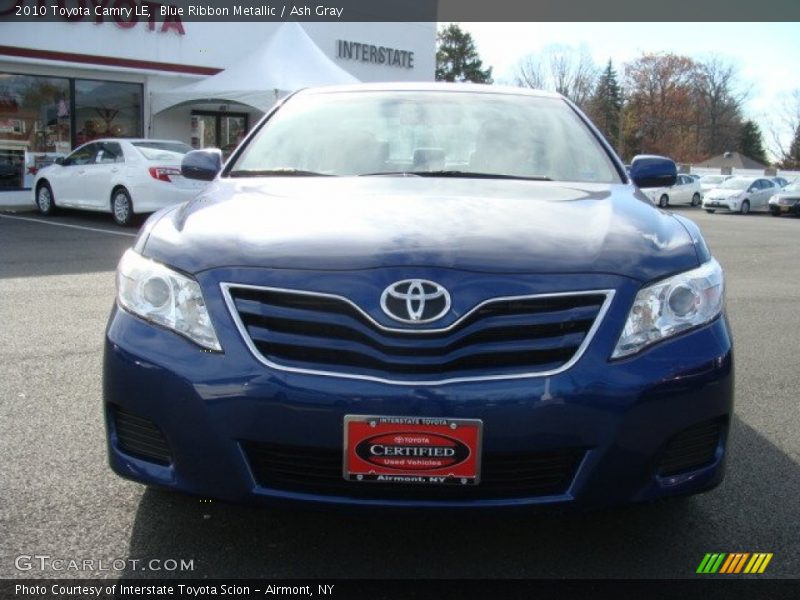 Blue Ribbon Metallic / Ash Gray 2010 Toyota Camry LE