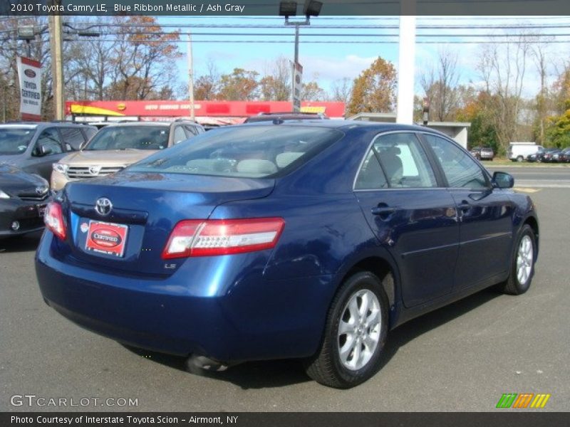 Blue Ribbon Metallic / Ash Gray 2010 Toyota Camry LE