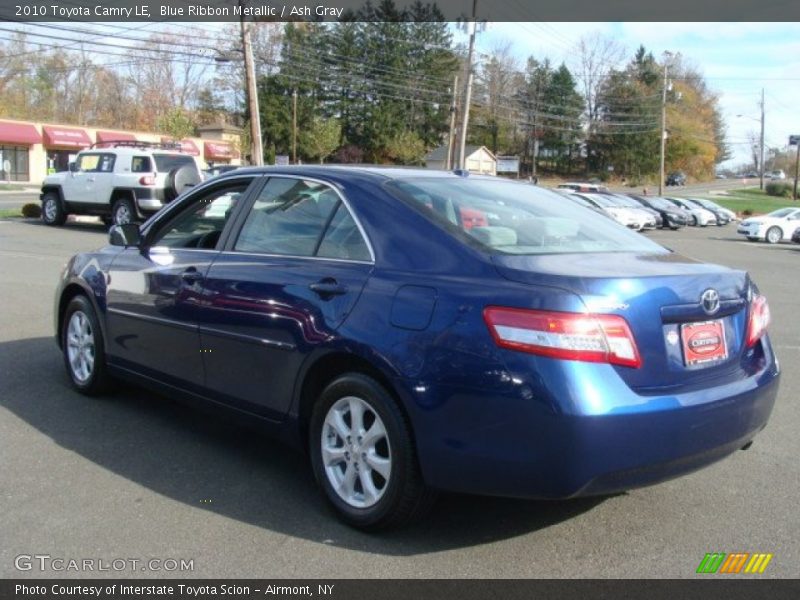 Blue Ribbon Metallic / Ash Gray 2010 Toyota Camry LE