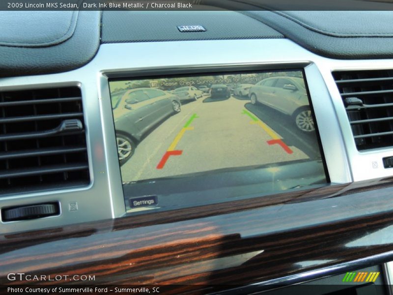 Dark Ink Blue Metallic / Charcoal Black 2009 Lincoln MKS Sedan