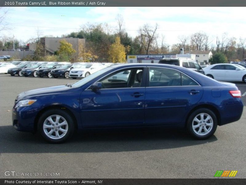 Blue Ribbon Metallic / Ash Gray 2010 Toyota Camry LE